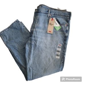 UNUSED Levi’s 502  Regular Taper Stretch  Mens Jeans 46 waist